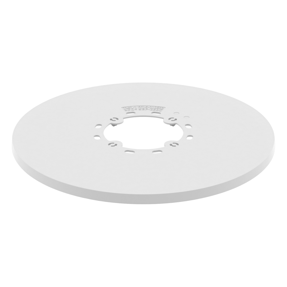 HANWHA VISION - SBP-250C - Cubierta de Montaje SBP-250C / Color Blanco / Material PC (Policarbonato) / Incluye 5 Piezas / Compatible con Cámaras