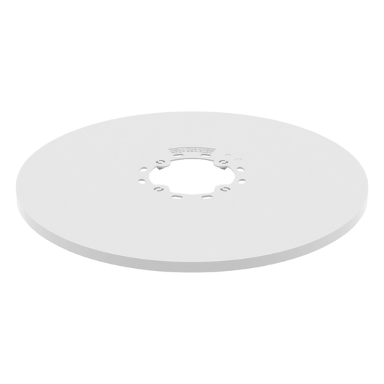 HANWHA VISION - SBP-315C - Cubierta de Agujero de Montaje SBP-315C / Policarbonato Blanco / Diámetro 326mm / Compatible con Cámaras PNM-9084QZ/RQZ1 y Monturas