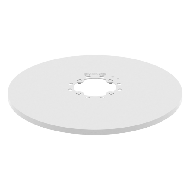 HANWHA VISION - SBP-315C - Cubierta de Agujero de Montaje SBP-315C / Policarbonato Blanco / Diámetro 326mm / Compatible con Cámaras PNM-9084QZ/RQZ1 y Monturas