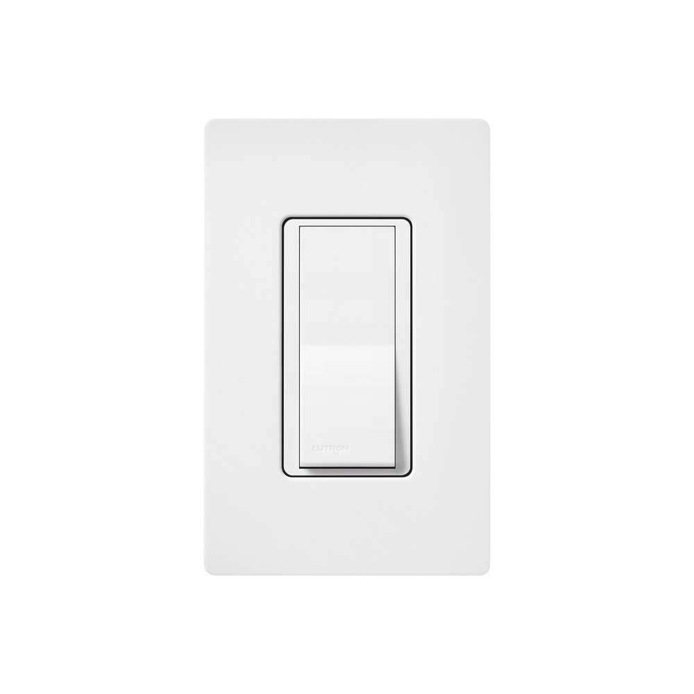 Interruptor de Pared Unipolar / 15 A / 120/277 V / Accionamiento Paleta / Acabado Snow Satinado | SIERRA STORE