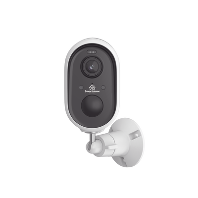 Cámara IP de Batería (Gran Angular) 3 Megapixel | WiFi | Audio Bidireccional | Batería Recargable 5200 mAh | IP65 |Exterio...