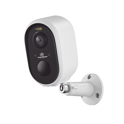 Cámara IP de Batería (Gran Angular) 3 Megapixel | WiFi | Audio Bidireccional | Batería Recargable 5200 mAh | IP65 |Exterio...