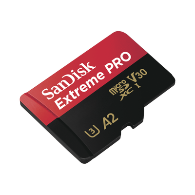 Memoria Micro SD de 128 GB / EXTREME PRO / Uso en Drones - Action Cam - Cámaras Fotograficas / Incluye Adaptador - SANDISK