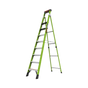Escalera de 3.05 m Capacidad máxima de 170 Kg, inclinada, de fibra de vidrio ...
