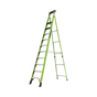 Escalera de 3.65 m Capacidad máxima de 170 Kg, inclinada, de fibra de vidrio ...