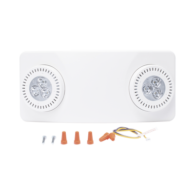 Luz de Emergencia Dual LED /520lm/uso rudo/montaje en pared o techo/batería de respaldo incluida SFIRE - Vista 4