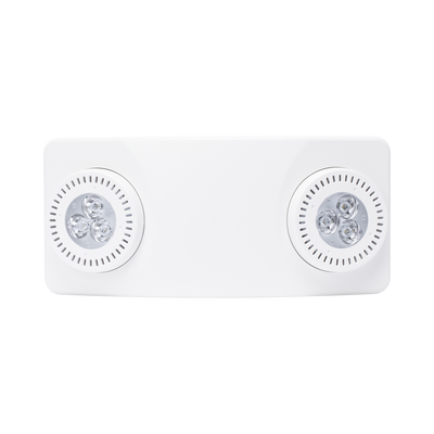Luz de Emergencia Dual LED /520lm/uso rudo/montaje en pared o techo/batería de respaldo incluida SFIRE - Vista 2