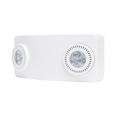 Luz de Emergencia Dual LED /520lm/uso rudo/montaje en pared o techo/batería de respaldo incluida - SFIRE