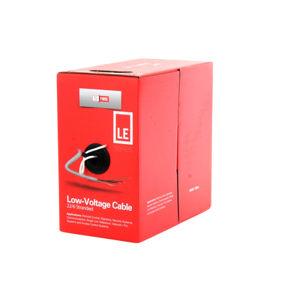 Bobina de 305 Metros (1000 Pies) / Cable de CCA / 6 x 22 AWG / Tipo Aluminio Revestido de Cobre / Aplicaciones en Control ...