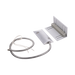 Contacto magnético para piso uso rudo con 55cm de cable blindado / GAP 75mm / Placa de montaje de "L". SFIRE - Vista 2
