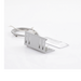 Contacto magnético para piso uso rudo con 55cm de cable blindado / GAP 75mm / Placa de montaje de "L". SFIRE - Vista 6