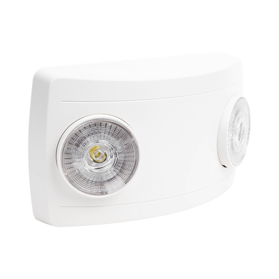 Luz de Emergencia Dual LED ultra compacta/150 lúmenes/Luz fría/Batería de Respaldo Incluida/Botón de test. SFIRE - Vista 2