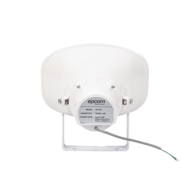 Altavoz para Exterior | Tipo Trompeta | 15-30W | 70/100V | IP66 | Material ABS | Bracket de Metal EPCOM PROAUDIO - Vista 4