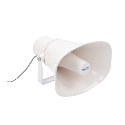 Altavoz para Exterior | Tipo Trompeta | 15-30W | 70/100V | IP66 | Material ABS | Bracket de Metal - EPCOM PROAUDIO