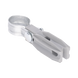 Aislador de paso o esquina de color GRIS con abrazadera incluida de 1 Pulgada para uso en poste cerco eléctrico SFIRE - Vi...