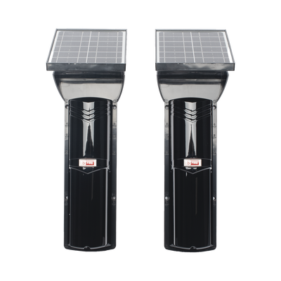 Detector fotoelectrico con CELDA SOLAR; DE 3 RAYOS; alcance exterior 100 m / 4 frecuencias SFIRE - Vista 2