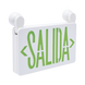 Letrero de Emergencia LED DUAL de SALIDA con Luz de Emergencia/Montaje Universal (pared, lateral o Techo)/Batería de Respa...