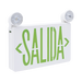 Letrero de Emergencia LED DUAL de SALIDA con Luz de Emergencia/Montaje Universal (pared, lateral o Techo)/Batería de Respa...