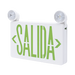Letrero de Emergencia LED DUAL de SALIDA con Luz de Emergencia/Montaje Universal (pared, lateral o Techo)/Batería de Respa...