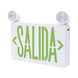 Letrero de Emergencia LED DUAL de SALIDA con Luz de Emergencia/Montaje Universal (pared, lateral o Techo)/Batería de Respa...