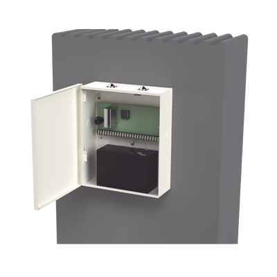 Gabinete para Alarma de la Familia CAPTAIN/XL2T, CFB-516, VISTA48 y Batería PL712 (No Incluida) EPCOM INDUSTRIAL - Vista 3