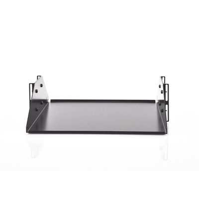 Charola Doble Para Soportar Equipo en Racks de 432 mm de Profundidad, de 19in, 3UR, Color Negro SIEMON - Vista 3