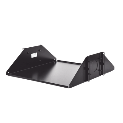 Charola Doble Para Soportar Equipo en Racks de 432 mm de Profundidad, de 19in, 3UR, Color Negro - SIEMON