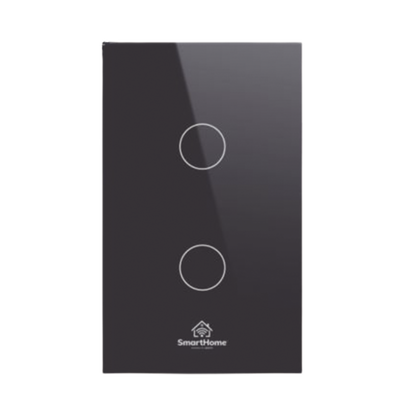 (ZigBee) Apagador switch inalámbrico ZigBee, control de 2 regresos de carga, 110V SMARTHOME BY EPCOM - Vista 2