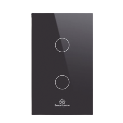 (Wifi) Apagador switch inalámbrico WIFI, control de 2 regresos de carga, 110V SMARTHOME BY EPCOM - Vista 2