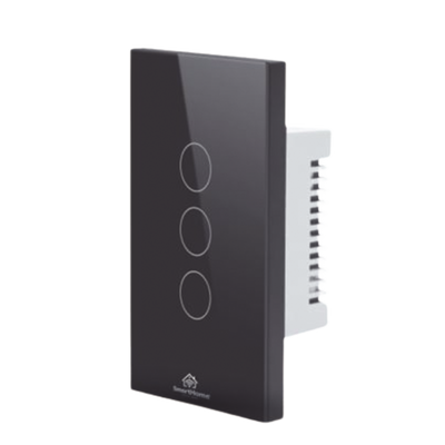 (Wifi) Apagador switch inalámbrico WIFI, control de 3 regresos de carga, 110V - SMARTHOME BY EPCOM