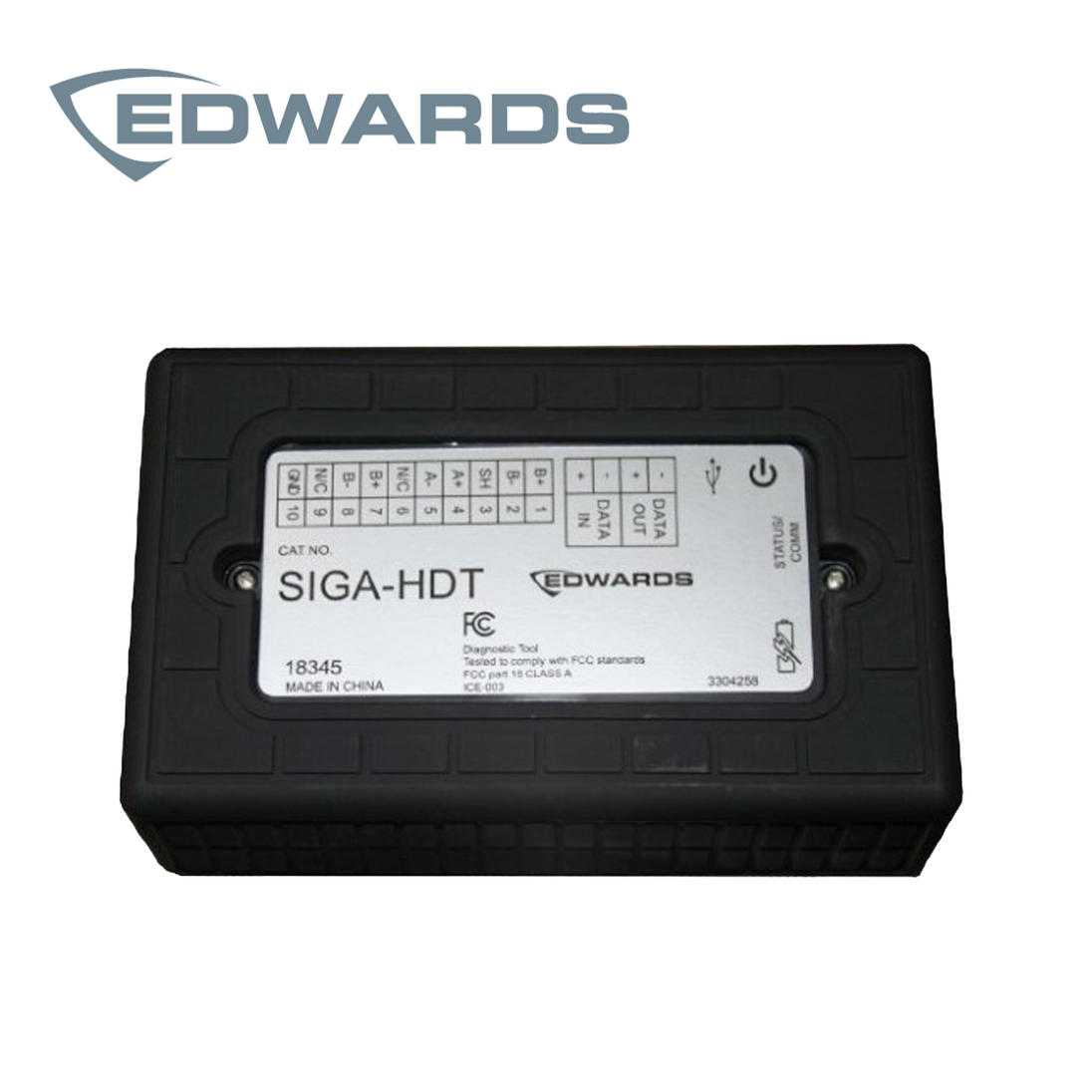 EDWARDS - SIGA-HDT - MODULO DE DIAGNOSTICO Y MANTENIMIENTO PORTATIL EDWARDS SIGA-HDT / PARA DETECTORES EST / INCLUYE CARGADOR- CABLE- UNIDAD FLASH USB CON APLICACION PARA