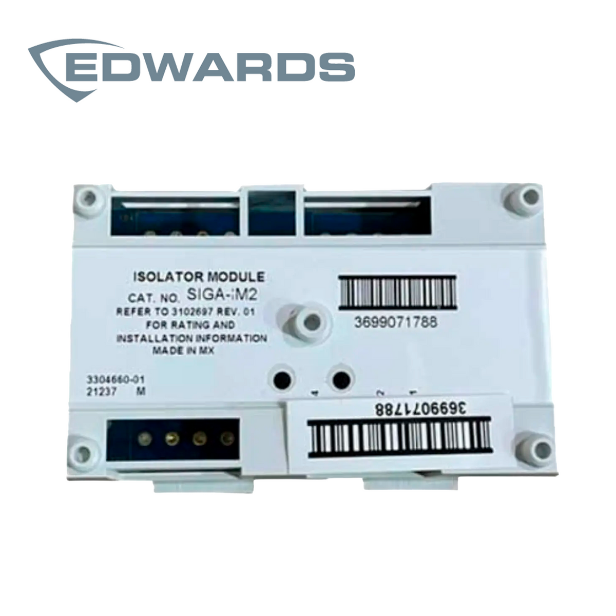 EDWARDS - SIGA-IM2 - MODULO AISLADOR EDWARDS SIGA-IM2 / AISLA FALLAS DE CABLEADO EN LAZO DE CLASE A