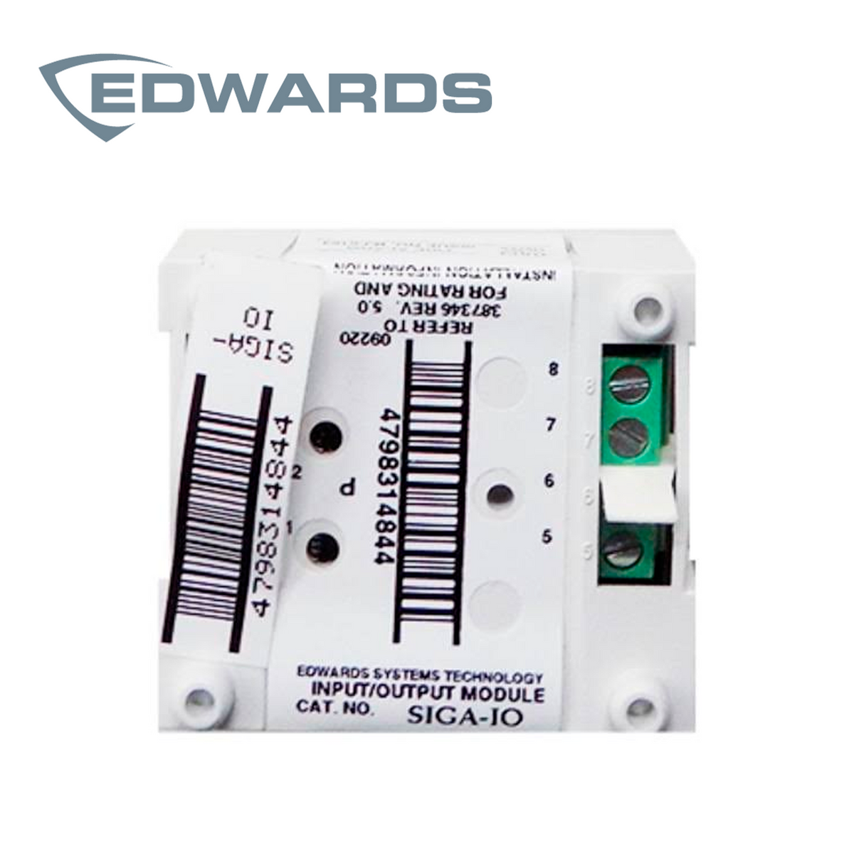 EDWARDS - SIGA-IO - MODULO DE ENTRADA Y SALIDA UNIVERSAL EDWARDS SIGA-IO / DIRECCIONABLE / PERMITE CONECTAR EL PANEL DE INCENDIOS CON EQUIPOS EXTERNOS
