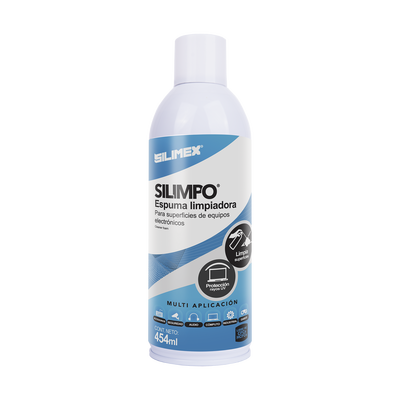 Espuma Limpiadora para Todo Tipo de Superficies Plásticas y Metálicas de Sistemas de Vídeo, Audio, Telefonía y Equipo de C...