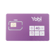 SIM Yobi para dispositivos móviles 3G/4G con recarga de 10GB cada mes durante 1 año de servicio (solo datos) - YOBI