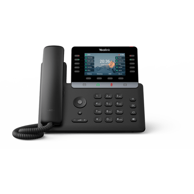 YEALINK - SIP-T74-U - Teléfono IP Empresarial Multifuncional Yealink T74U con Pantalla a Color de 4.3 Pulgadas Audio HD y 16 Cuentas SIP
