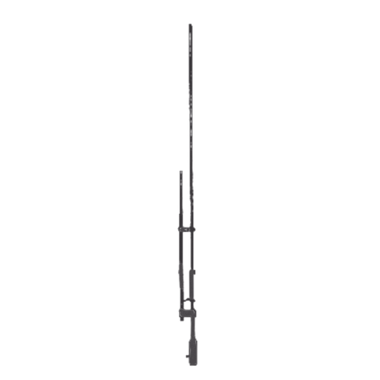 Antena Base UHF / 380-400 MHz / 3 dB Ganancia / 150 W / 145 km/h Resistencia Viento / 2.5 in Montaje | SIERRA STORE