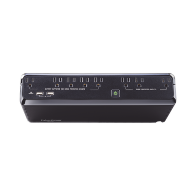 UPS de 750 VA/375 W, Topología Standby, Entrada 120 Vca NEMA 5-15P, de Escritorio, Con 8 Tomas NEMA 5-15R CYBERPOWER - Vis...