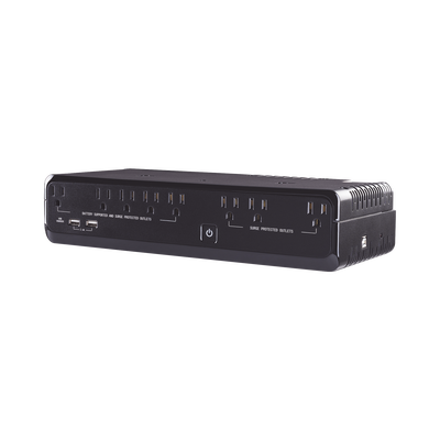 UPS de 750 VA/375 W, Topología Standby, Entrada 120 Vca NEMA 5-15P, de Escritorio, Con 8 Tomas NEMA 5-15R CYBERPOWER - Vis...