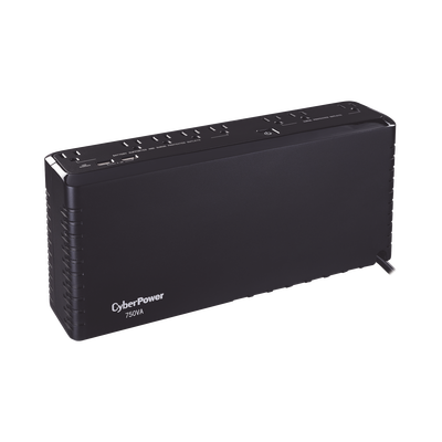 UPS de 750 VA/375 W, Topología Standby, Entrada 120 Vca NEMA 5-15P, de Escritorio, Con 8 Tomas NEMA 5-15R - CYBERPOWER