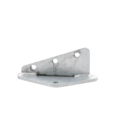 Ancla Aleta de 3 Orificios con 2 Puntos de Fijación. Uso en Fijación de mástiles. Galvanizado por Inmersión en Caliente. S...