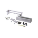 Caja de Escritorio para Módulos / Capacidad 4 Módulos K45 / Aluminio Anodizado / Salida Posterior de Cables / 54×225×54 mm | SIERRA STORE