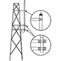Kit para Montaje Lateral en Torre, Antenas UHF Serie HX Hustler | SIERRA STORE