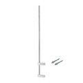 Mástil de Pared / 1.5 m (4.9 ft) / Diámetro 1-1/4' / Calibre 14 / Acero A-36 Galvanizado / Fijación Soldada | SIERRA STORE