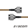 EPCOM INDUSTRIAL SN142KN60 - Jumper Coaxial / 60 cm (1.97 ft) / Conectores N Macho / Cable RG142 | SIERRA STORE