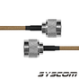 Jumper de Cable Coaxial de 60 cm (23.62 Pulgadas), con Conectores N Macho Amb...