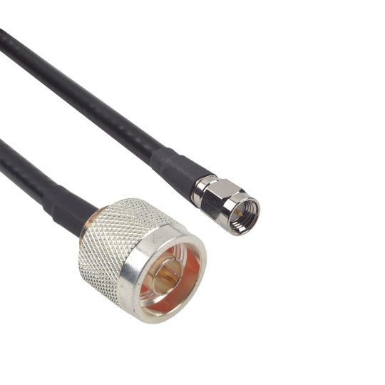 EPCOM INDUSTRIAL SN-240UF-SMA-91 - Cable coaxial ultra flexible / LMR-240UF / 91 cm (2.99 ft) / N Macho a SMA Macho / RG-8/U | SIERRA STORE