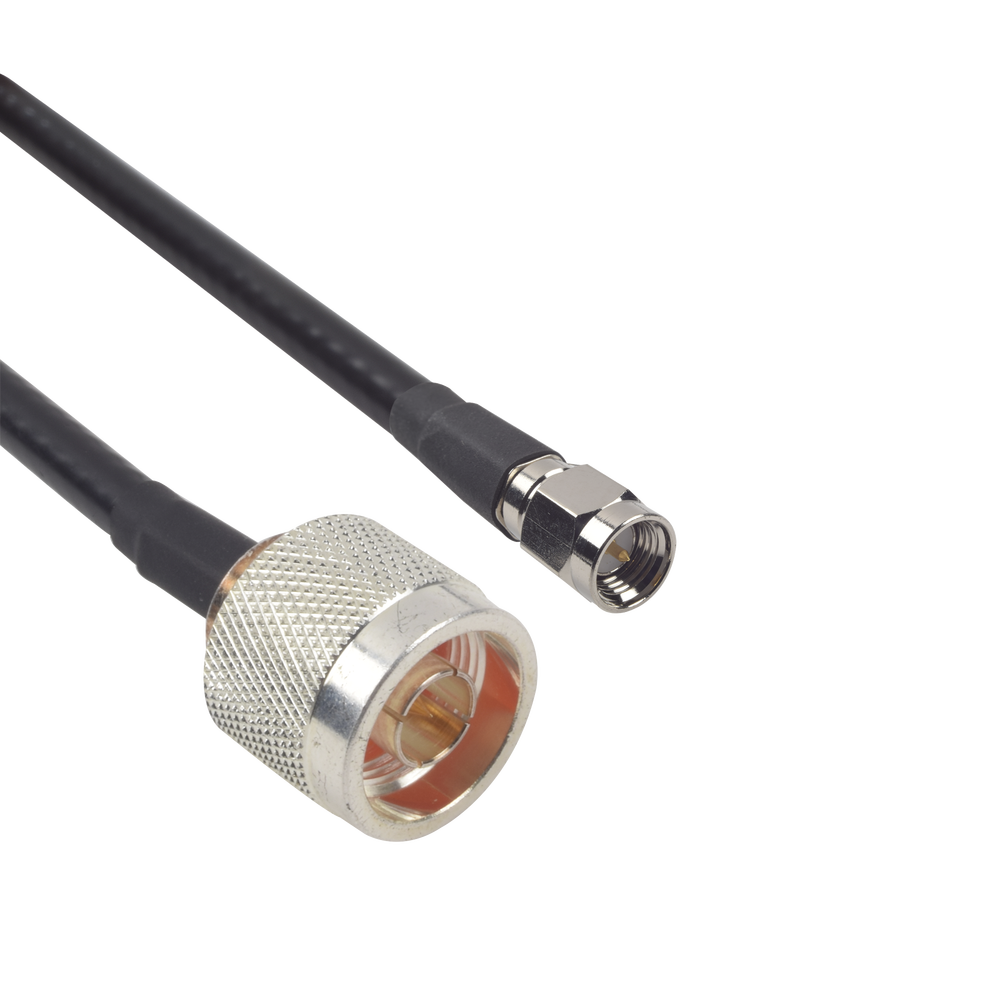 EPCOM INDUSTRIAL SN-240UF-SMA-91 - Cable coaxial ultra flexible / LMR-240UF / 91 cm (2.99 ft) / N Macho a SMA Macho / RG-8/U | SIERRA STORE