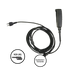 Cable para Micrófono Audífono / Conector P-Snap 2 Hilos / Fibra Trenzada / Compatible Icom IC-F3216/4261/52D/62D/3400/4400 | SIERRA STORE