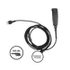 Cable para Micrófono Audífono / Conector P-Snap 2 Hilos / Fibra Trenzada / Compatible Icom IC-F3216/4261/52D/62D/3400/4400 | SIERRA STORE